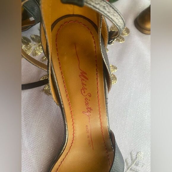 Miss sixty black medium heel shoe size 37 - Picture 5 of 15